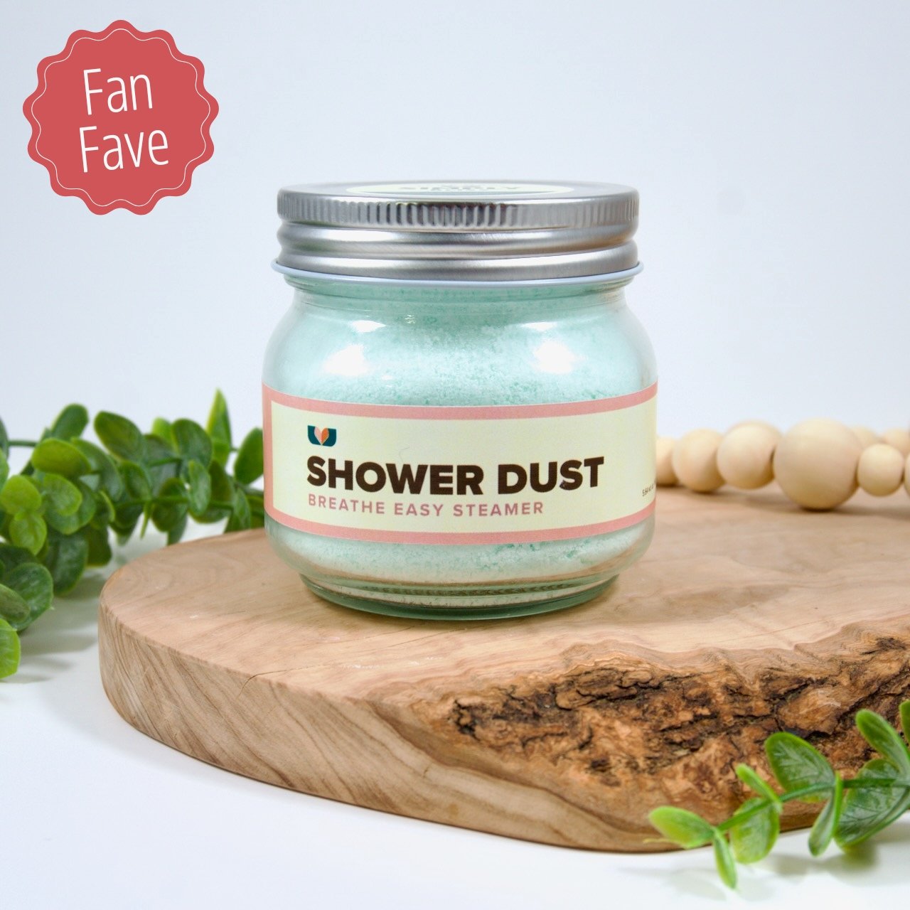 Shower Aromatherapy Powder – Invigorating Essential Oil Blend