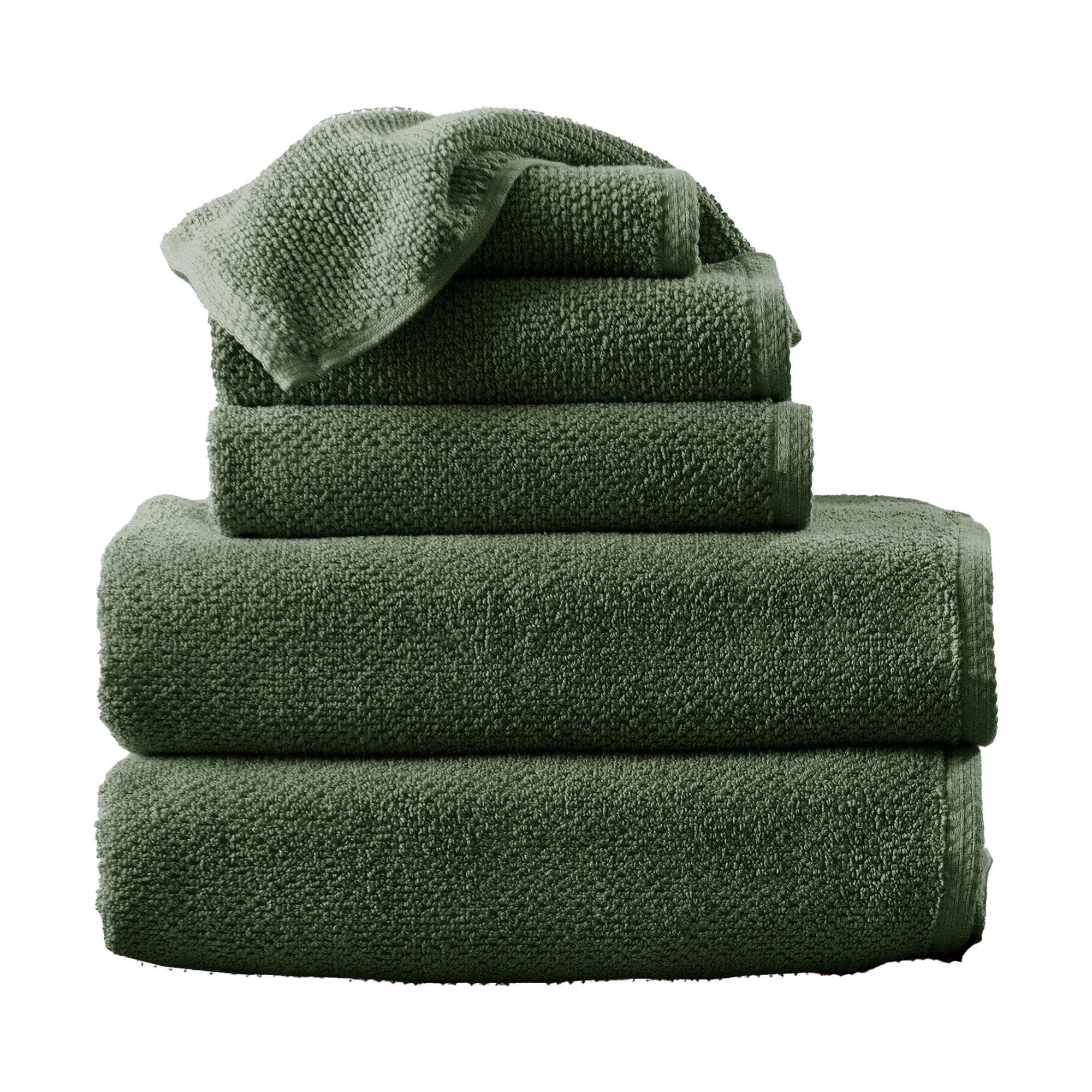 Textured Cotton Bath Towels
