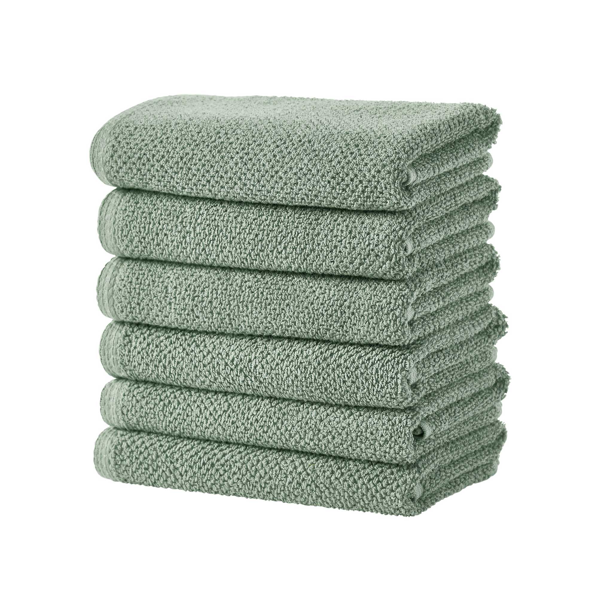 Textured Cotton Bath Towels