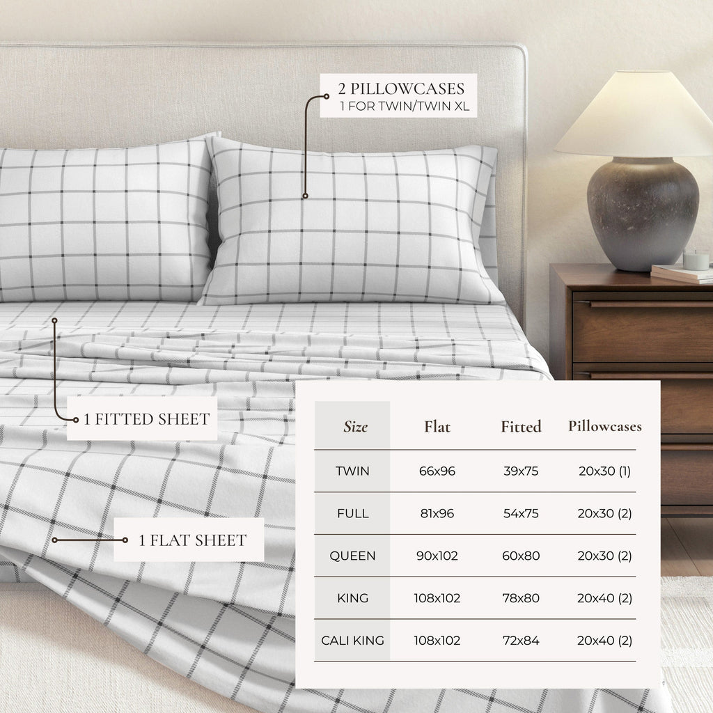 Turkish Cotton Flannel Sheets