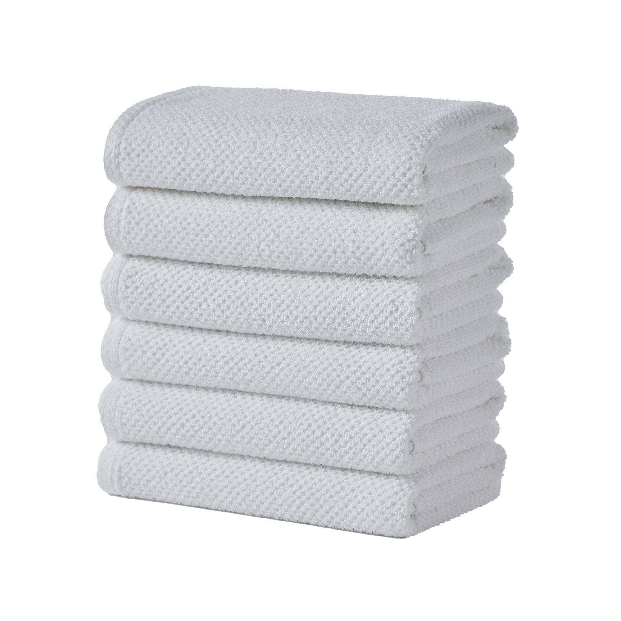 Textured Cotton Bath Towels