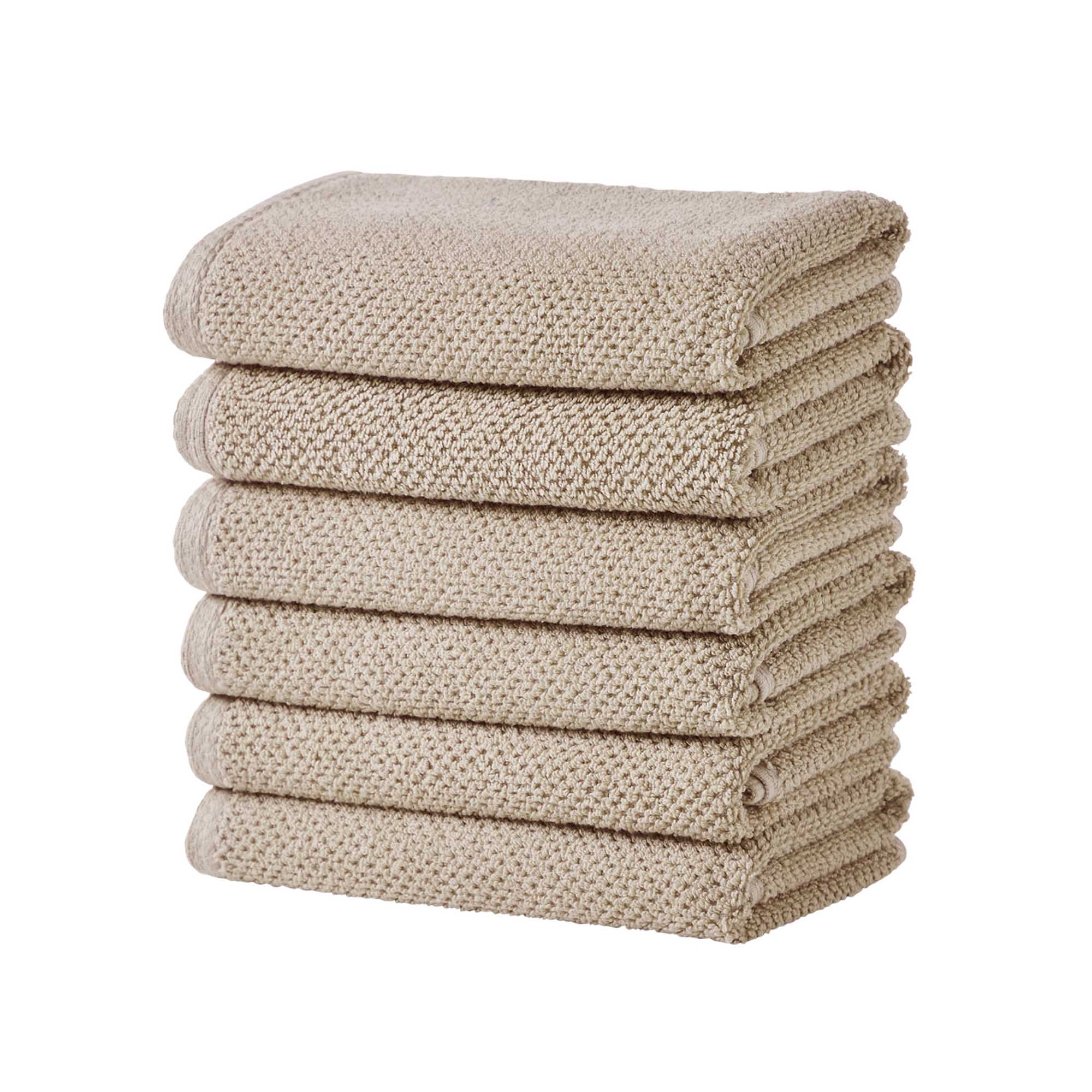 Textured Cotton Bath Towels