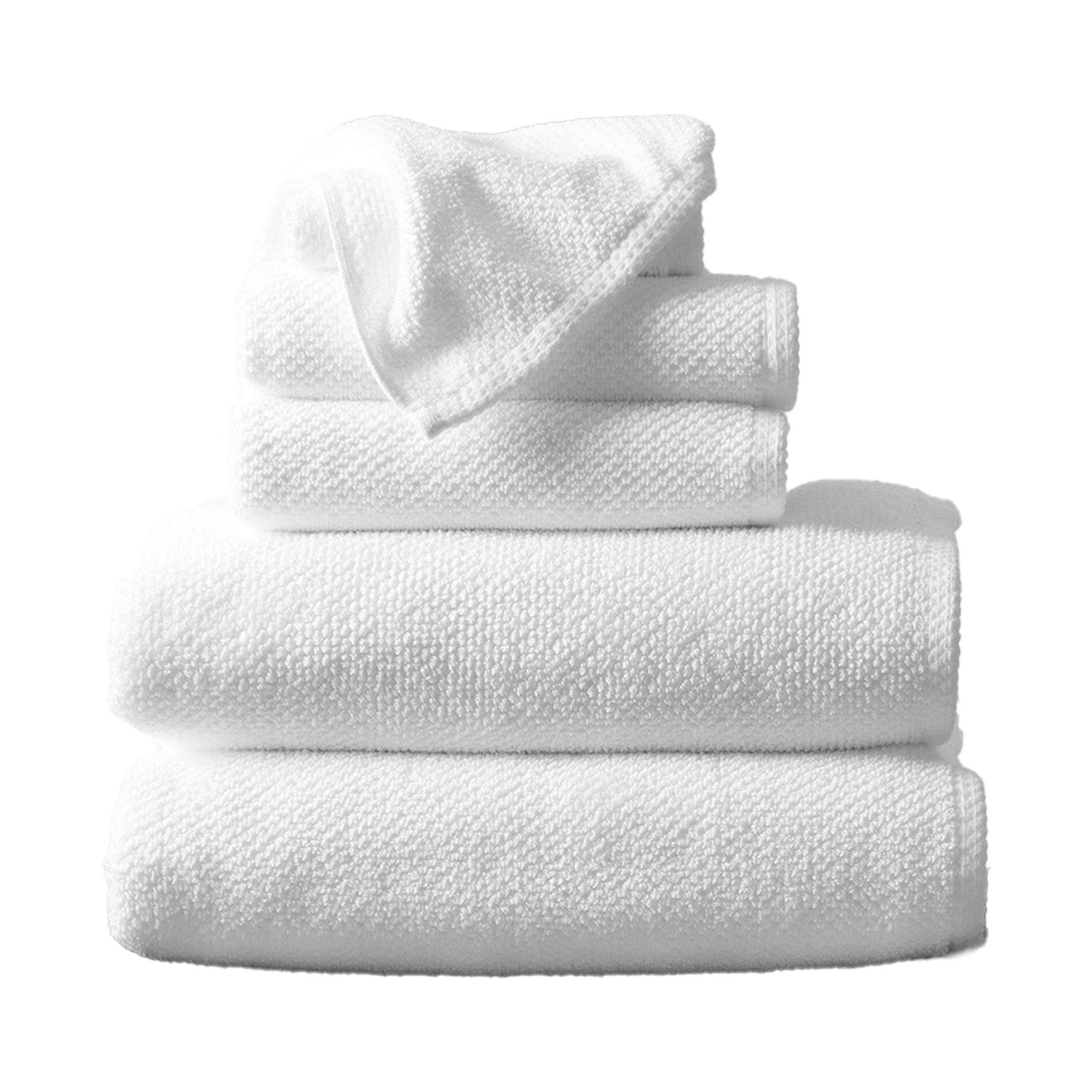 Textured Cotton Bath Towels