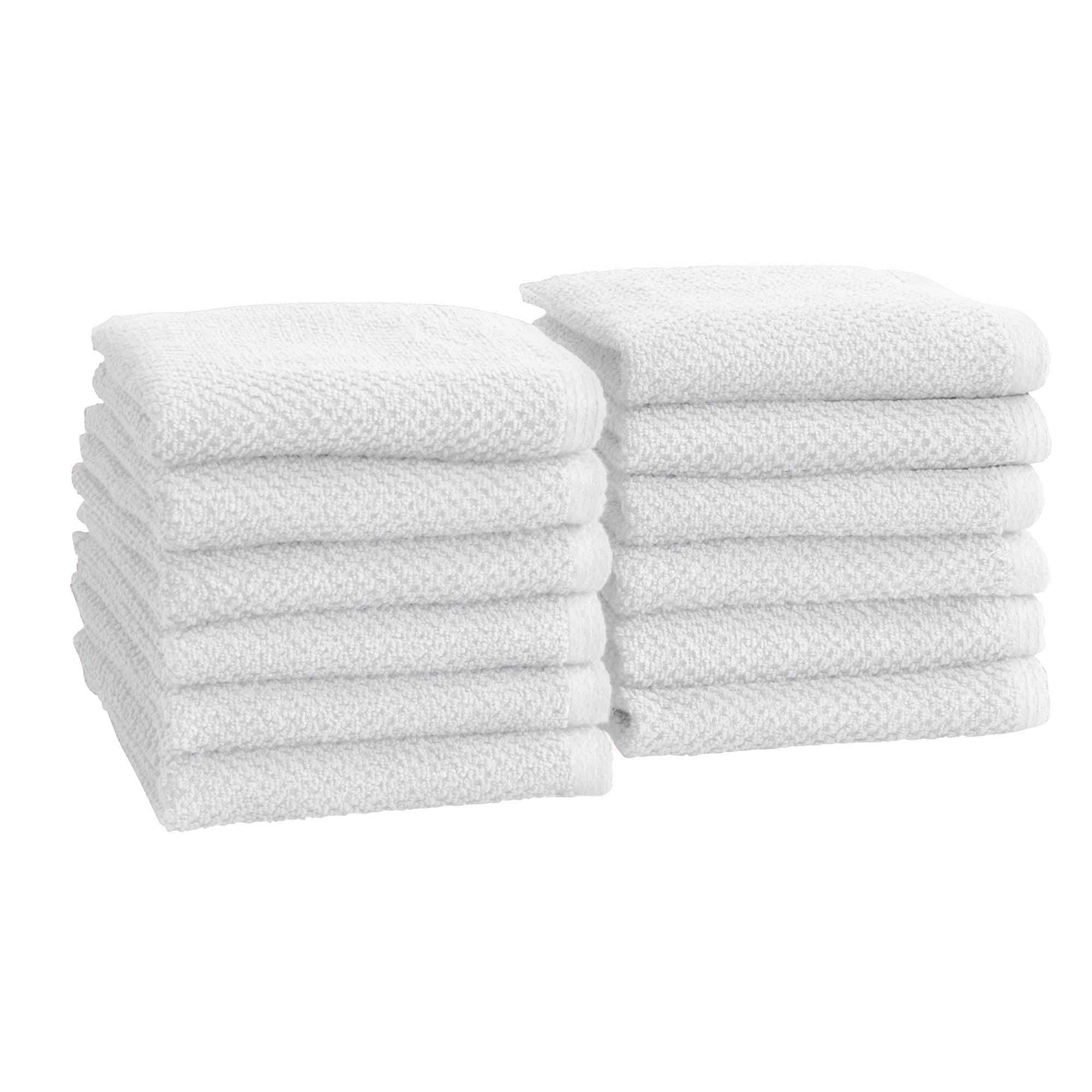 Textured Cotton Bath Towels