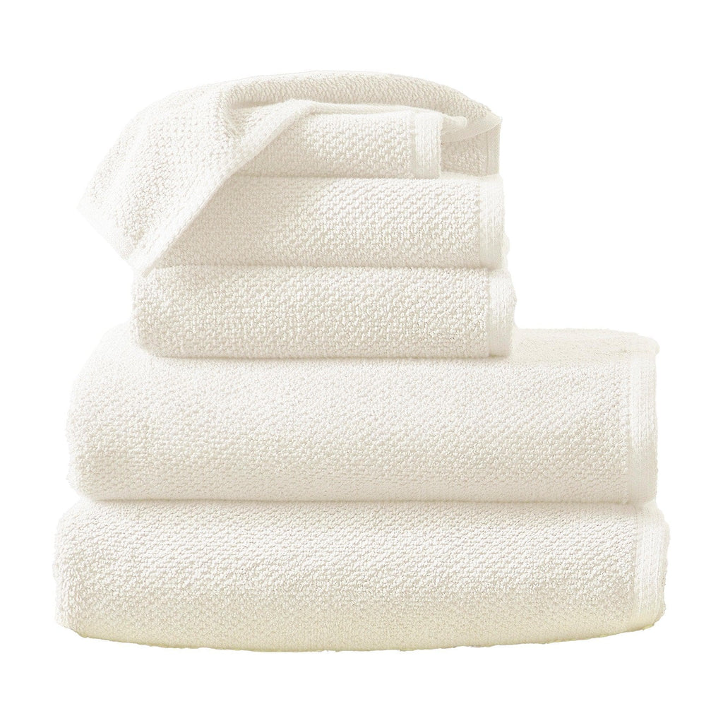Textured Cotton Bath Towels