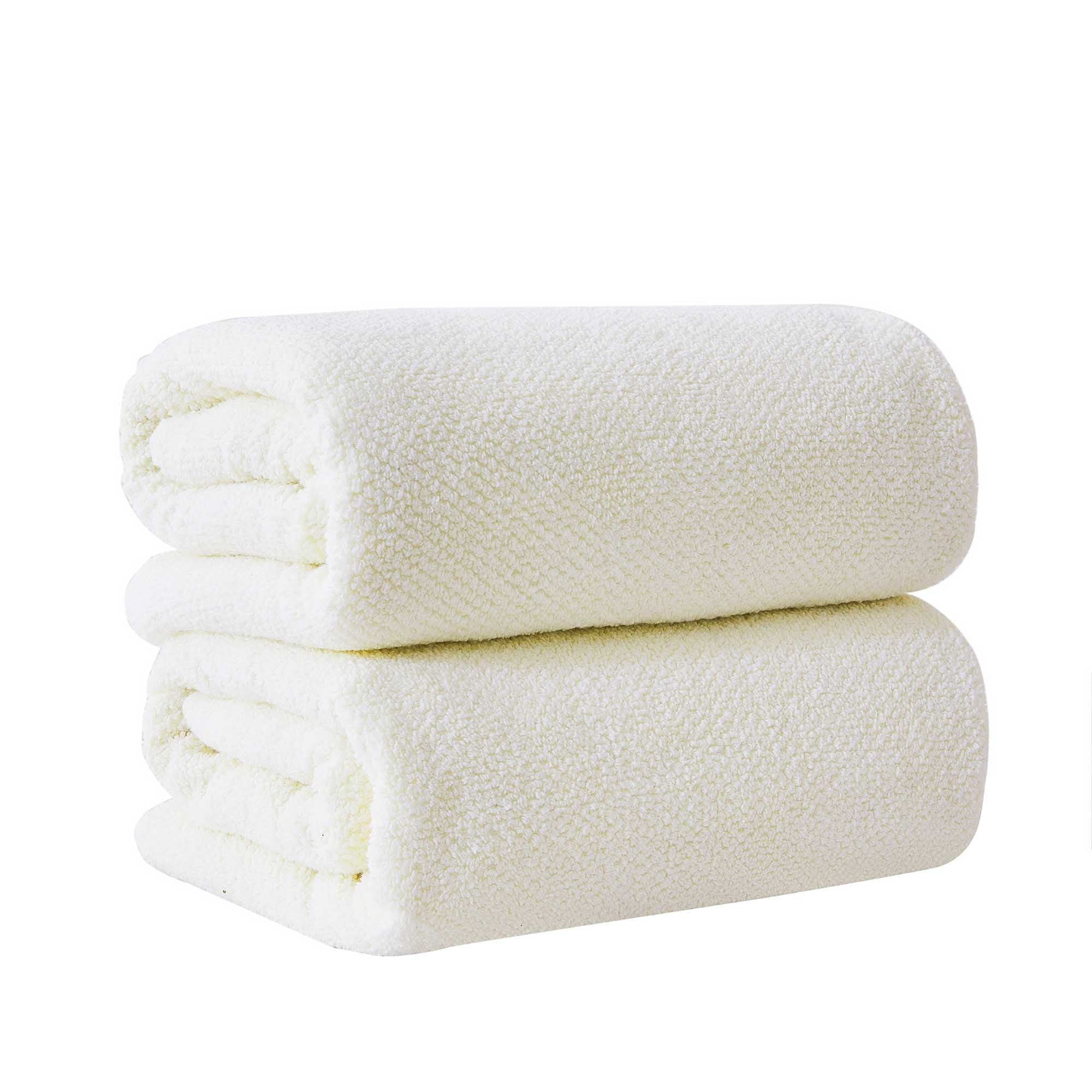 Textured Cotton Bath Towels