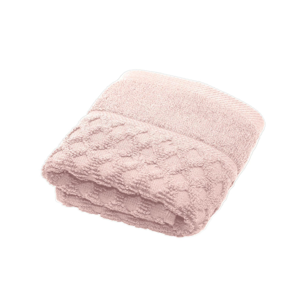 Diamond Waffle Cotton Bath Towels