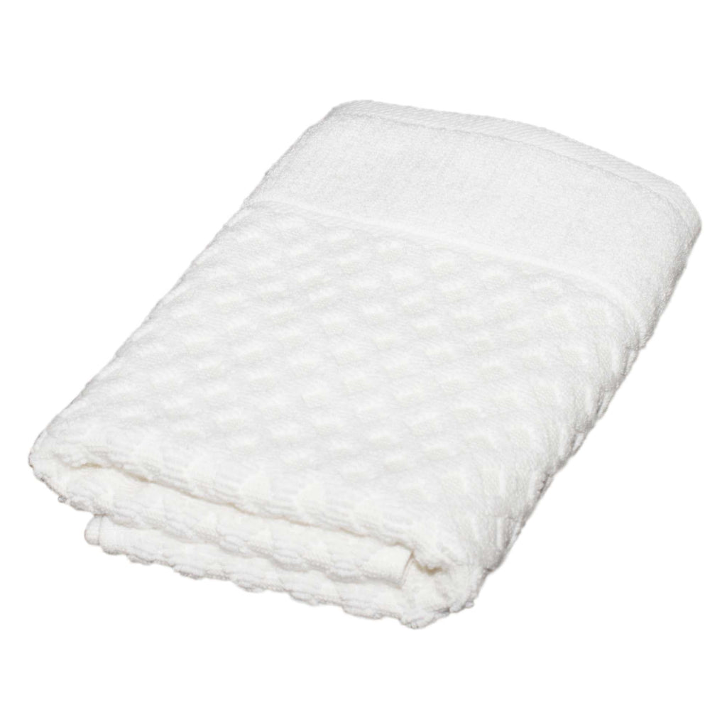 Diamond Waffle Cotton Bath Towels