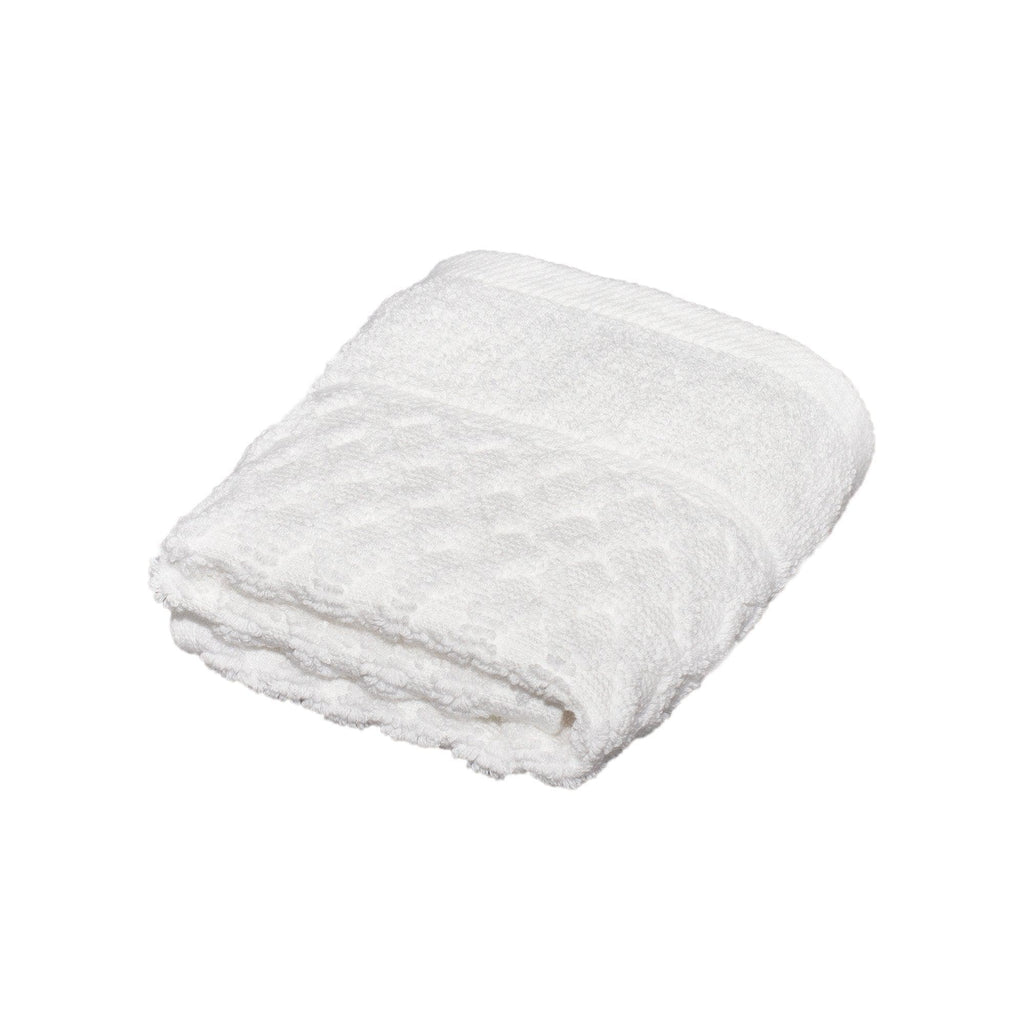 Diamond Waffle Cotton Bath Towels