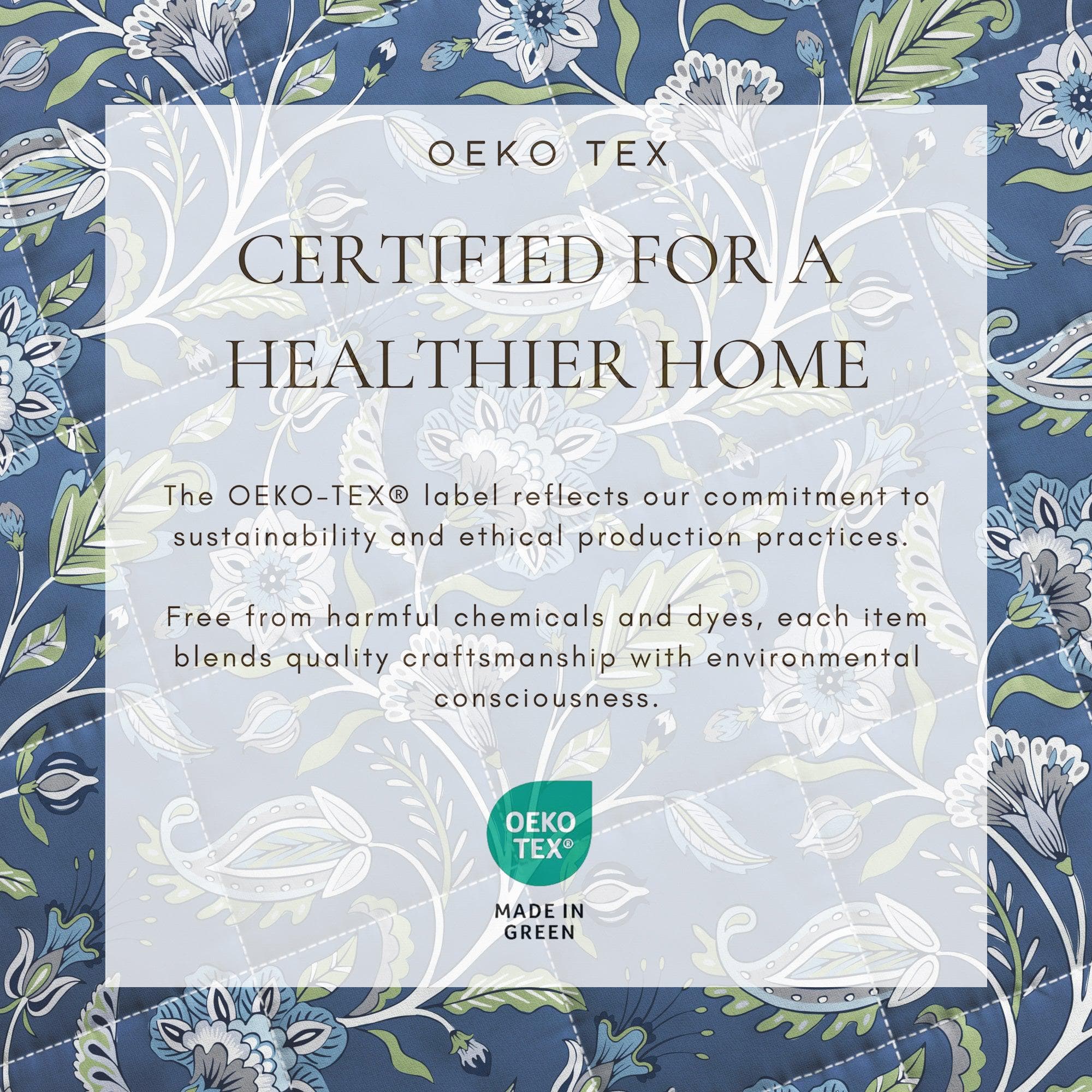 Boho Floral Quilt Set