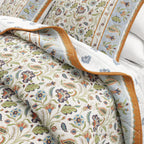 Boho Floral Quilt Set