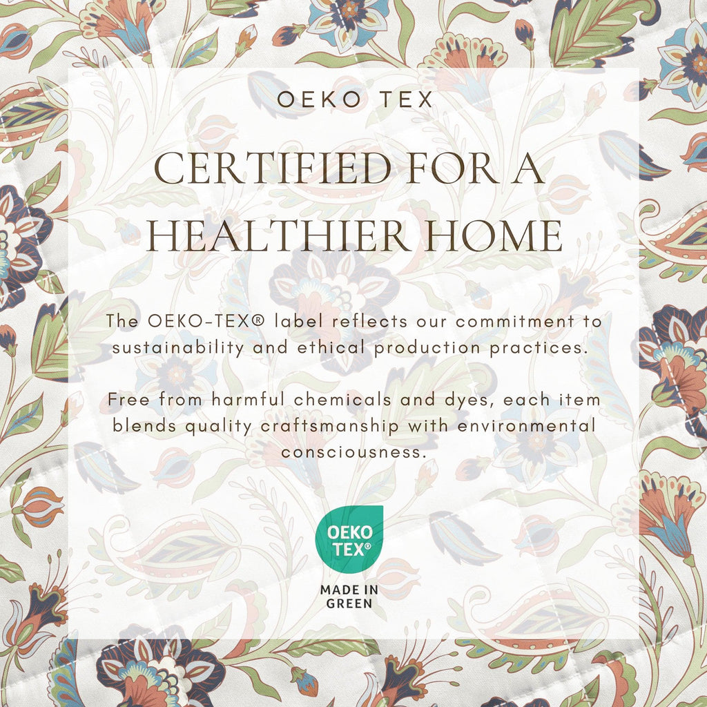 Boho Floral Quilt Set