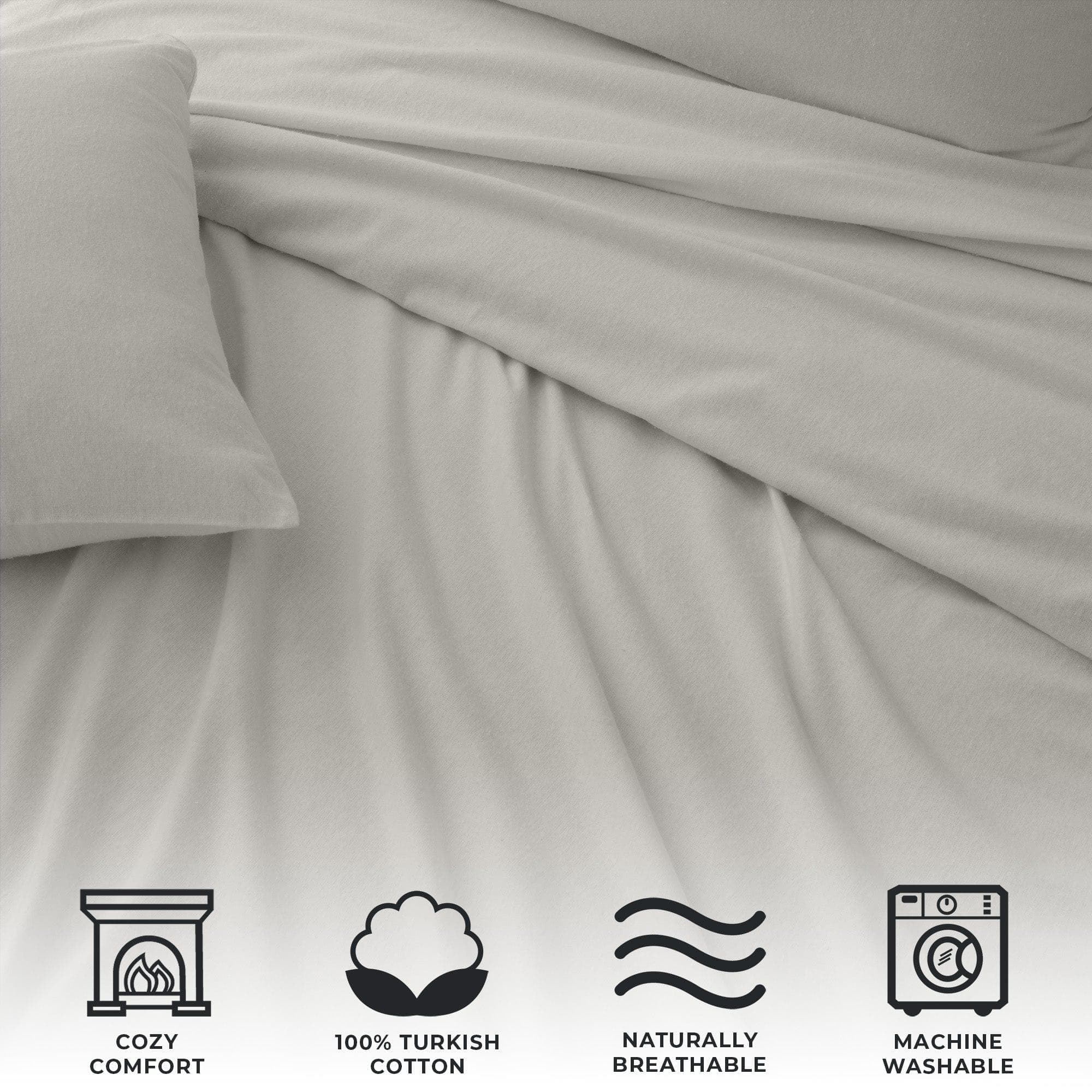 Cotton Flannel Sheet Set