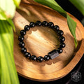 Black Obsidian & Raw Tourmaline Habit Breaker Bracelet