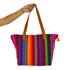 Heritage-Woven Cotton Tote