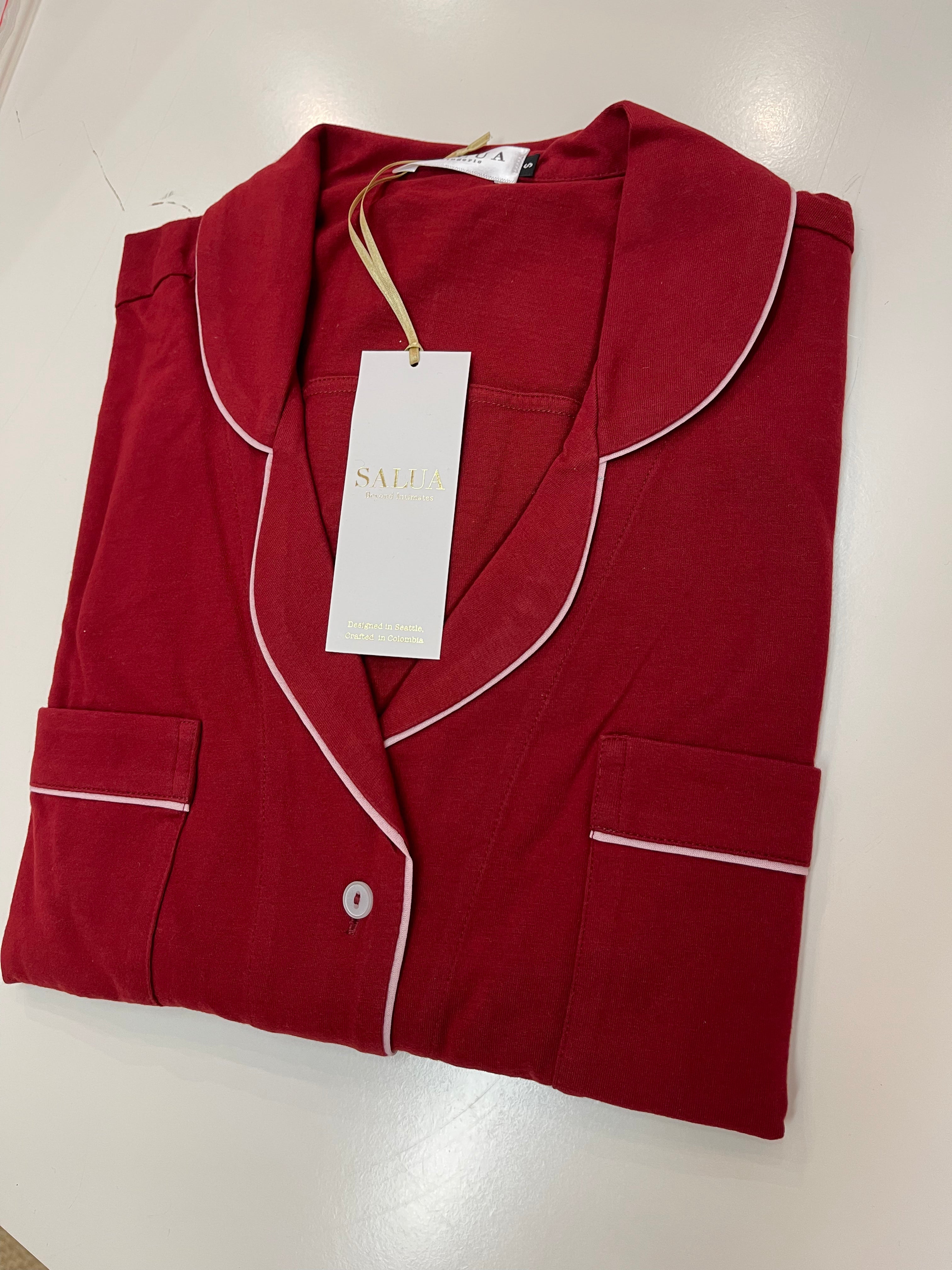 Brushed Pima Cotton Sleep Shirt