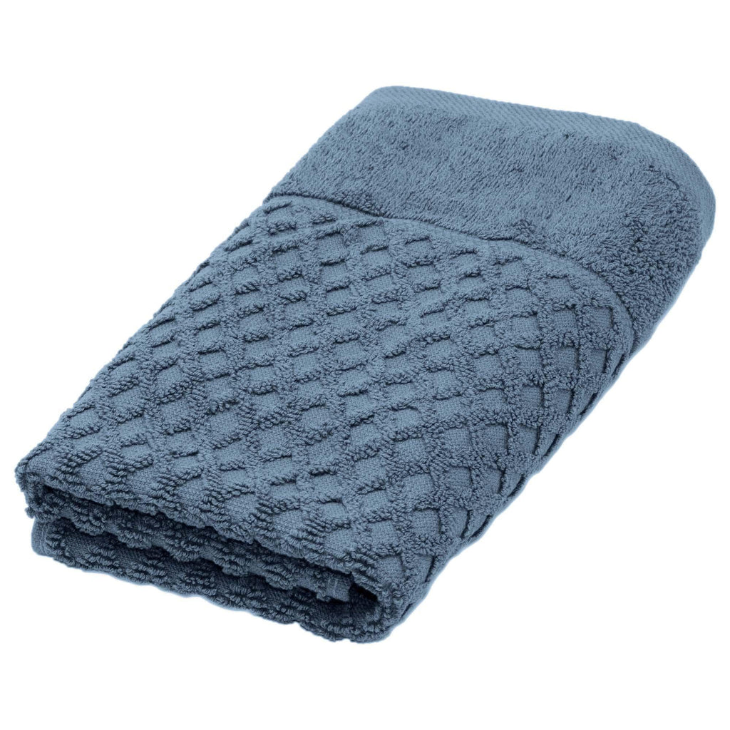 Diamond Waffle Cotton Bath Towels
