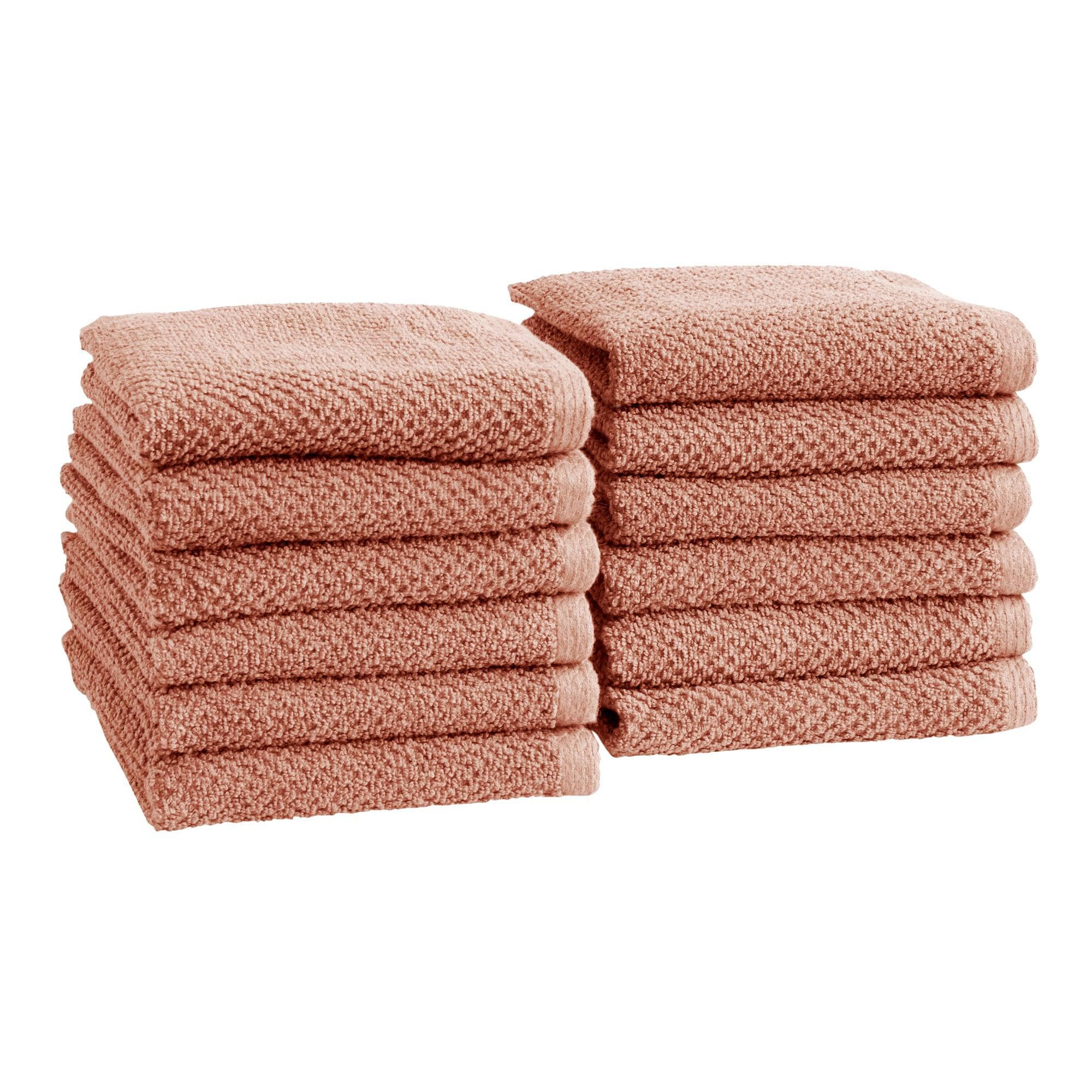 Textured Cotton Bath Towels