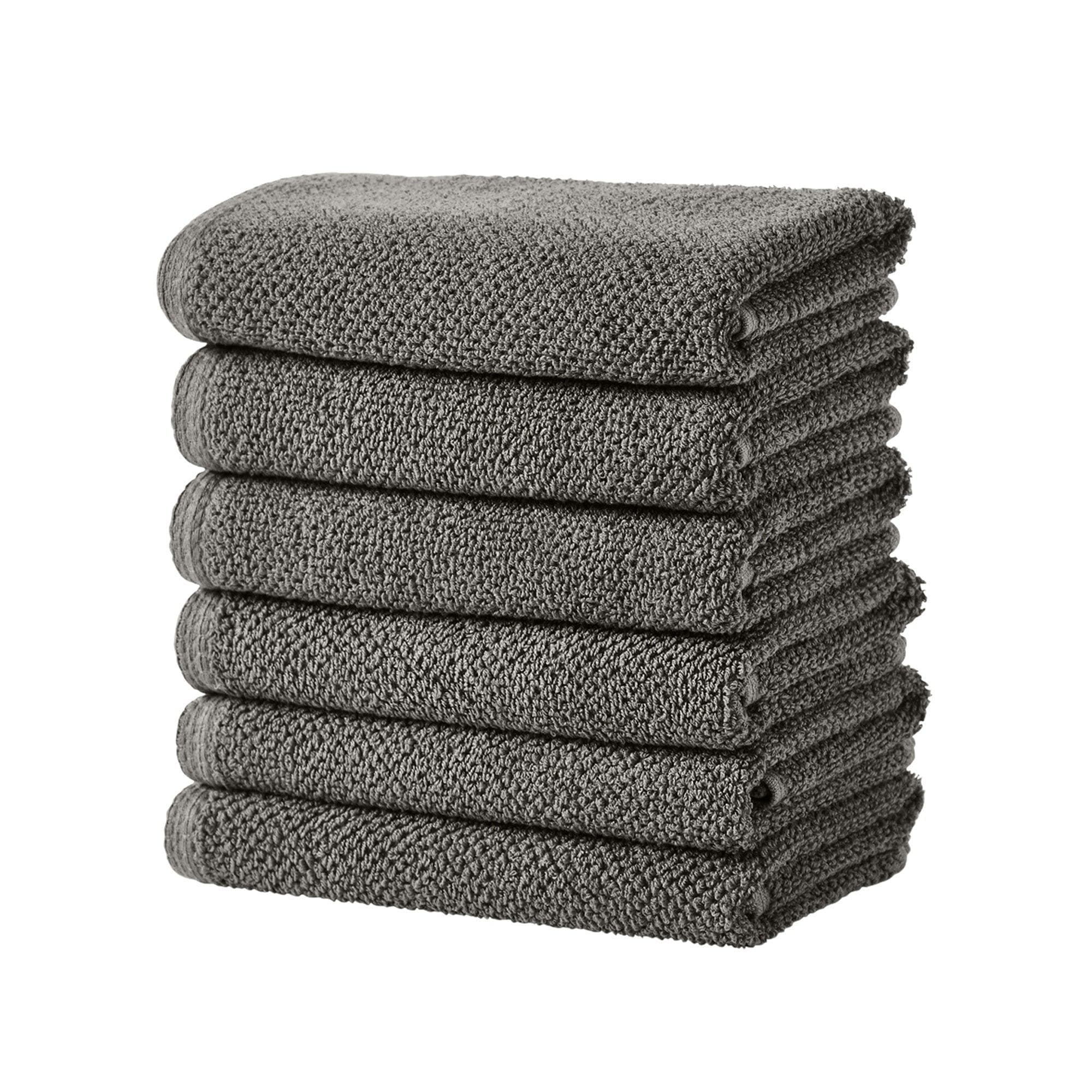 Textured Cotton Bath Towels