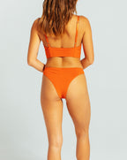 Hot Red Cheeky Cotton Panty