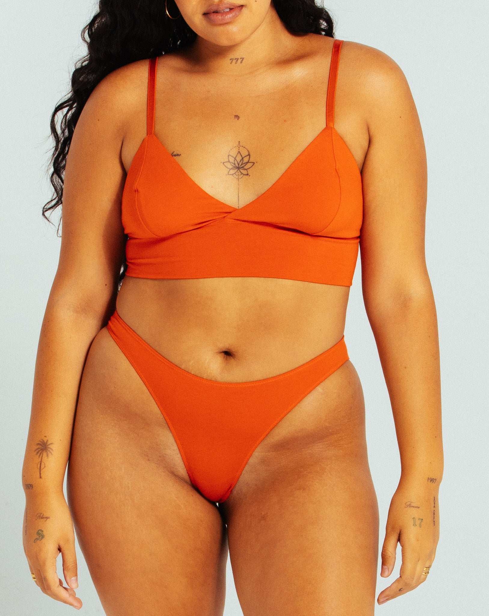 Hot Red Cheeky Cotton Panty