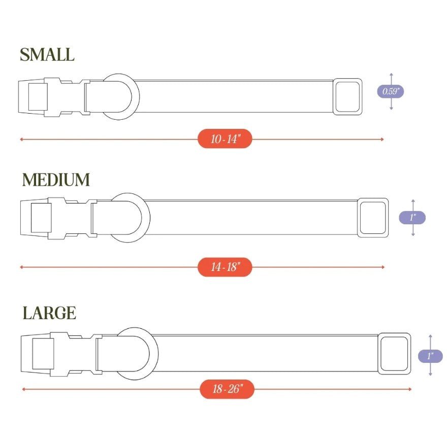 Hemp Cotton Dog Collar