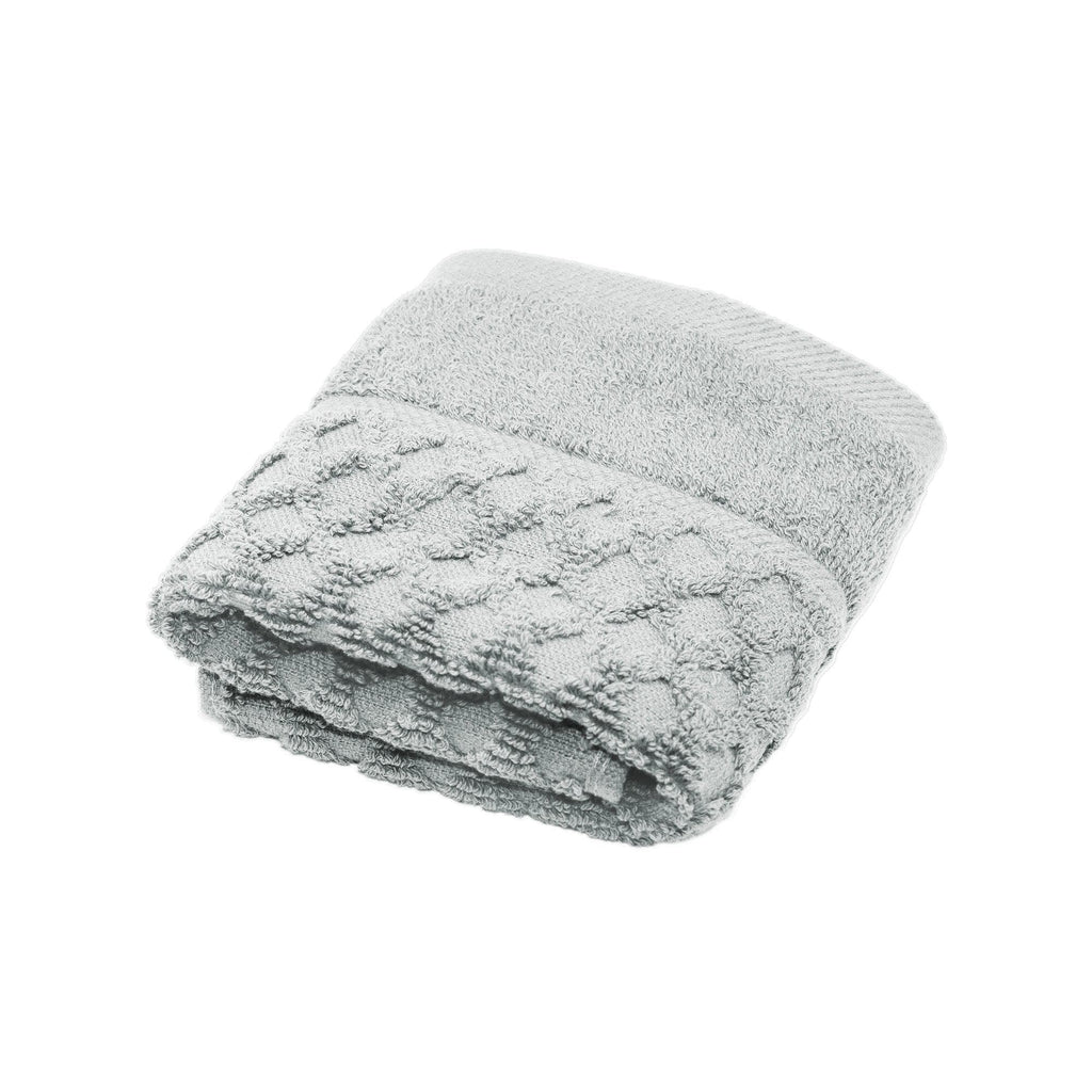 Diamond Waffle Cotton Bath Towels