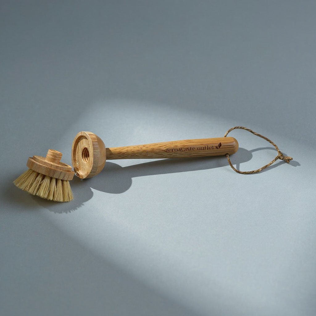 Bamboo Dish Brush with Replaceable Head