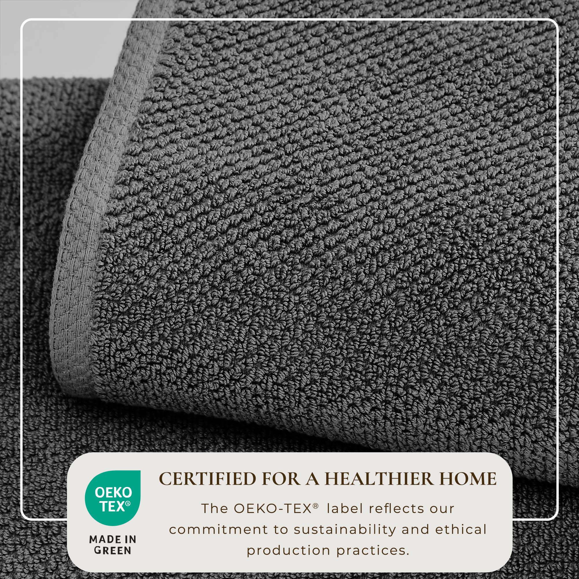 Textured Cotton Bath Towels