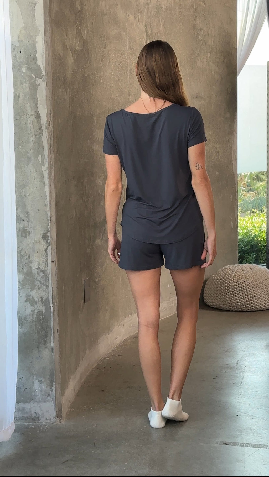 Women’s Bamboo Lounge T-Shirt & Shorts Set