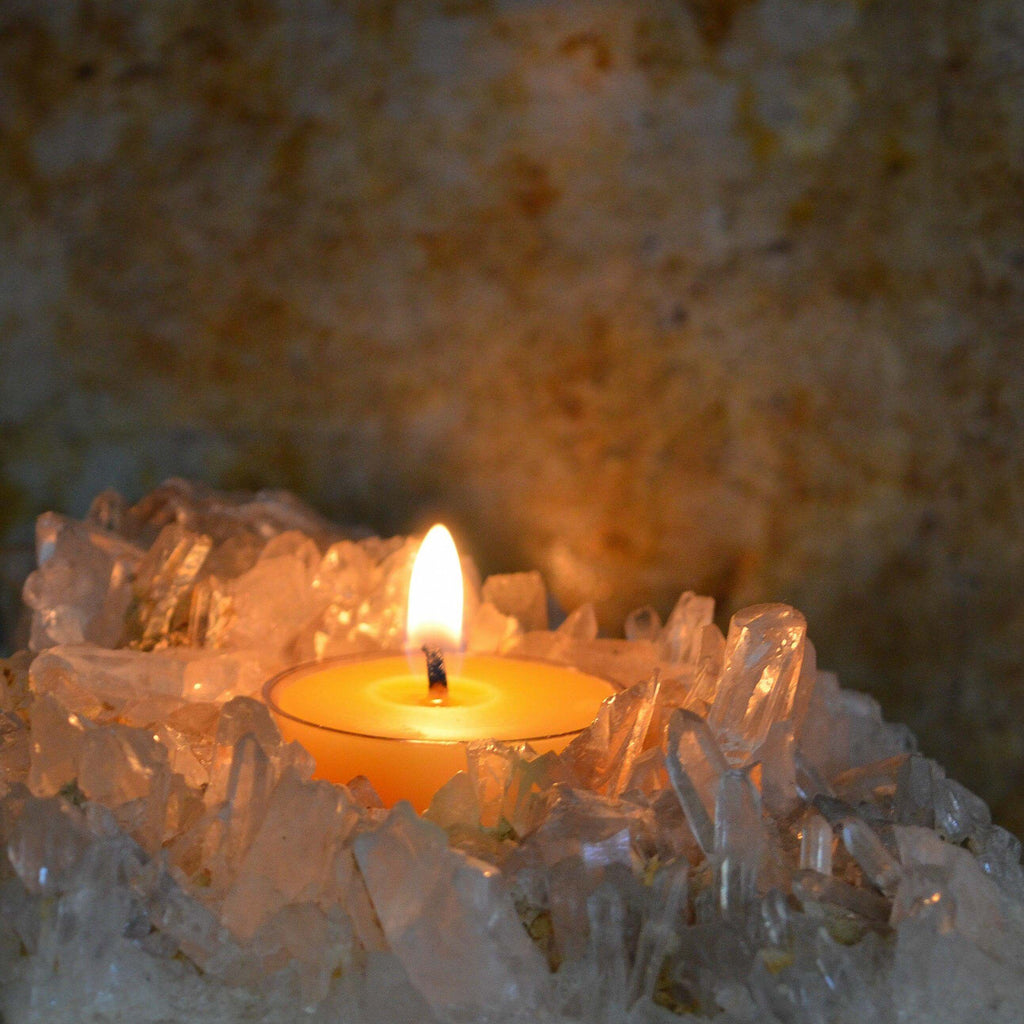 Pure Beeswax Tea Lights – Non-Toxic Clean Burning Candles