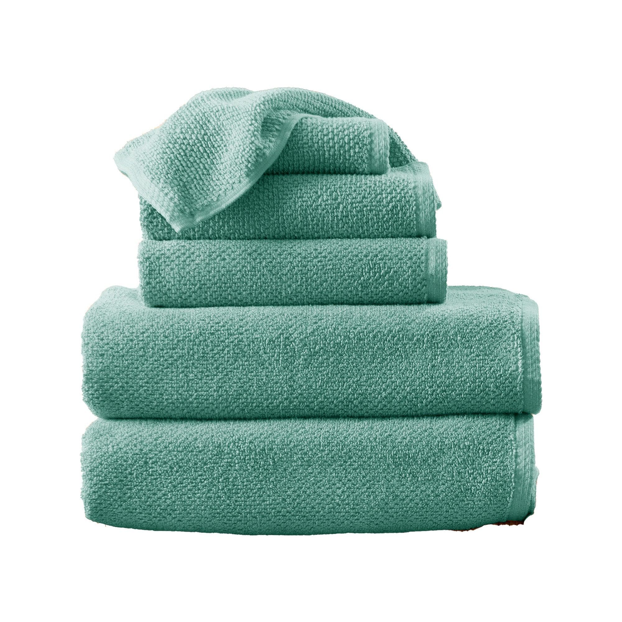 Textured Cotton Bath Towels