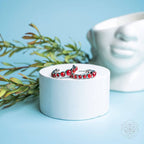Carnelian C-Hoop Earrings