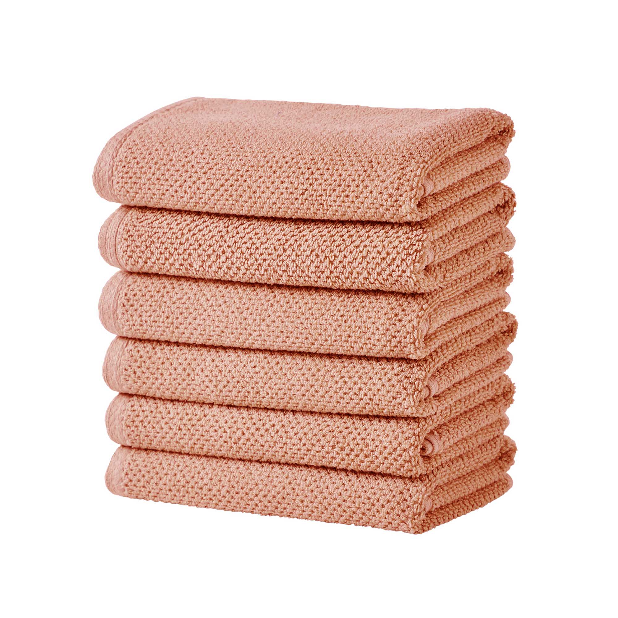 Textured Cotton Bath Towels