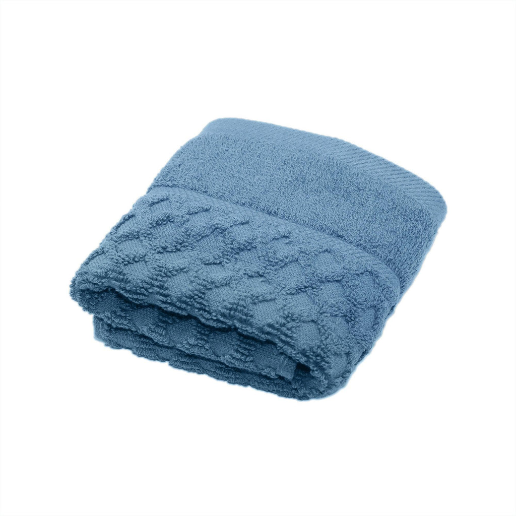 Diamond Waffle Cotton Bath Towels