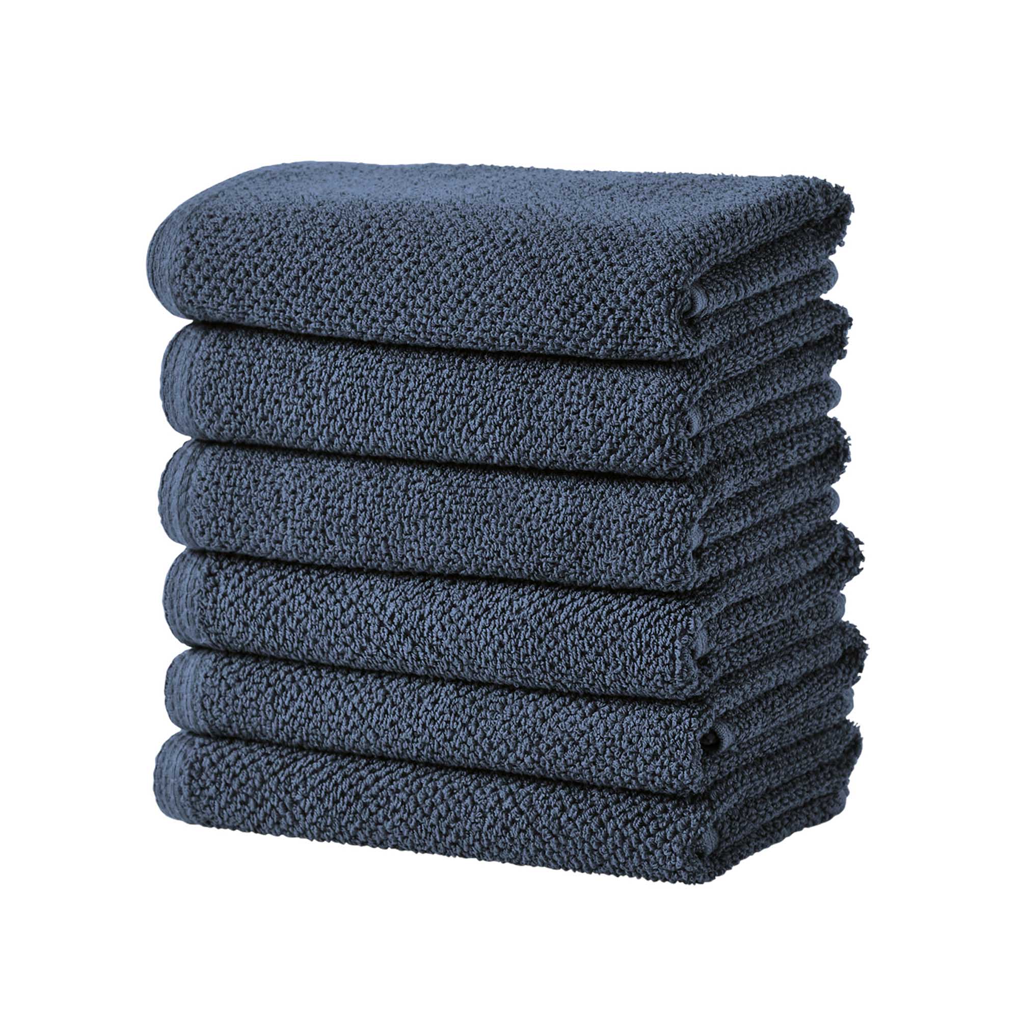 Textured Cotton Bath Towels