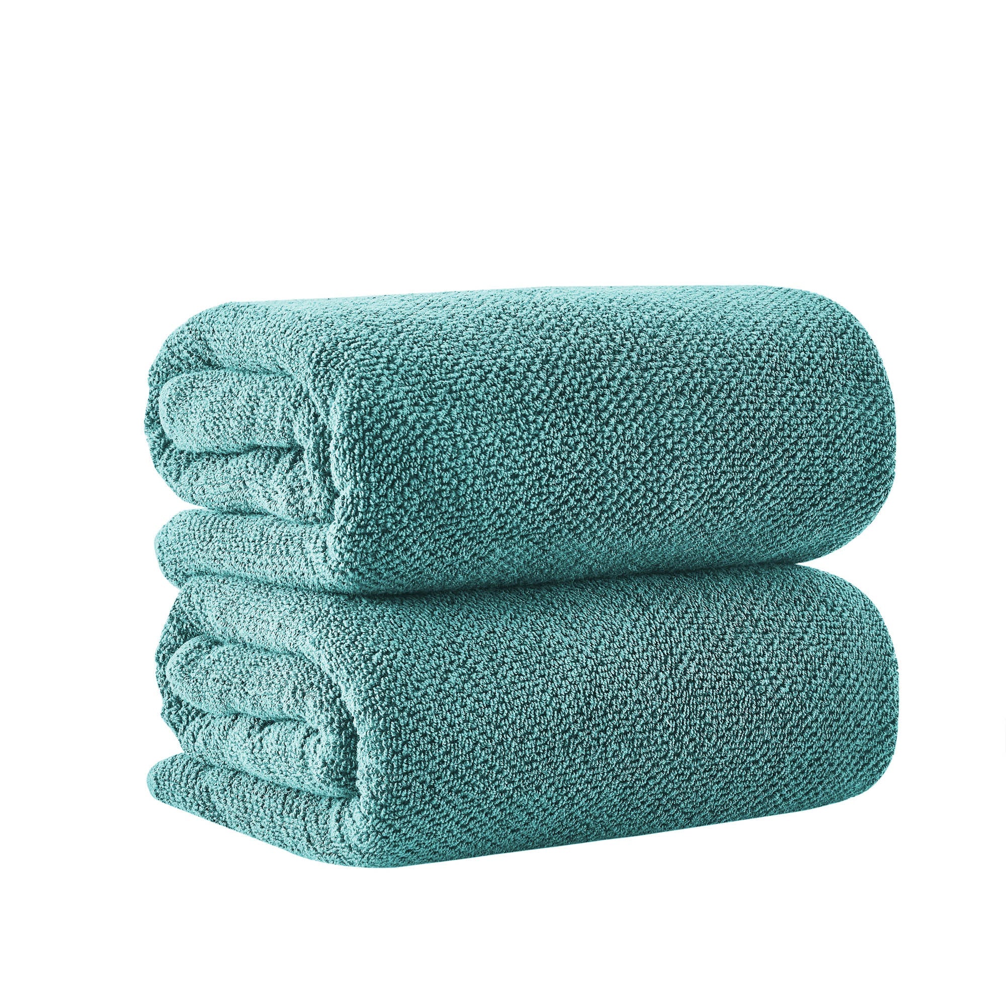 Textured Cotton Bath Towels