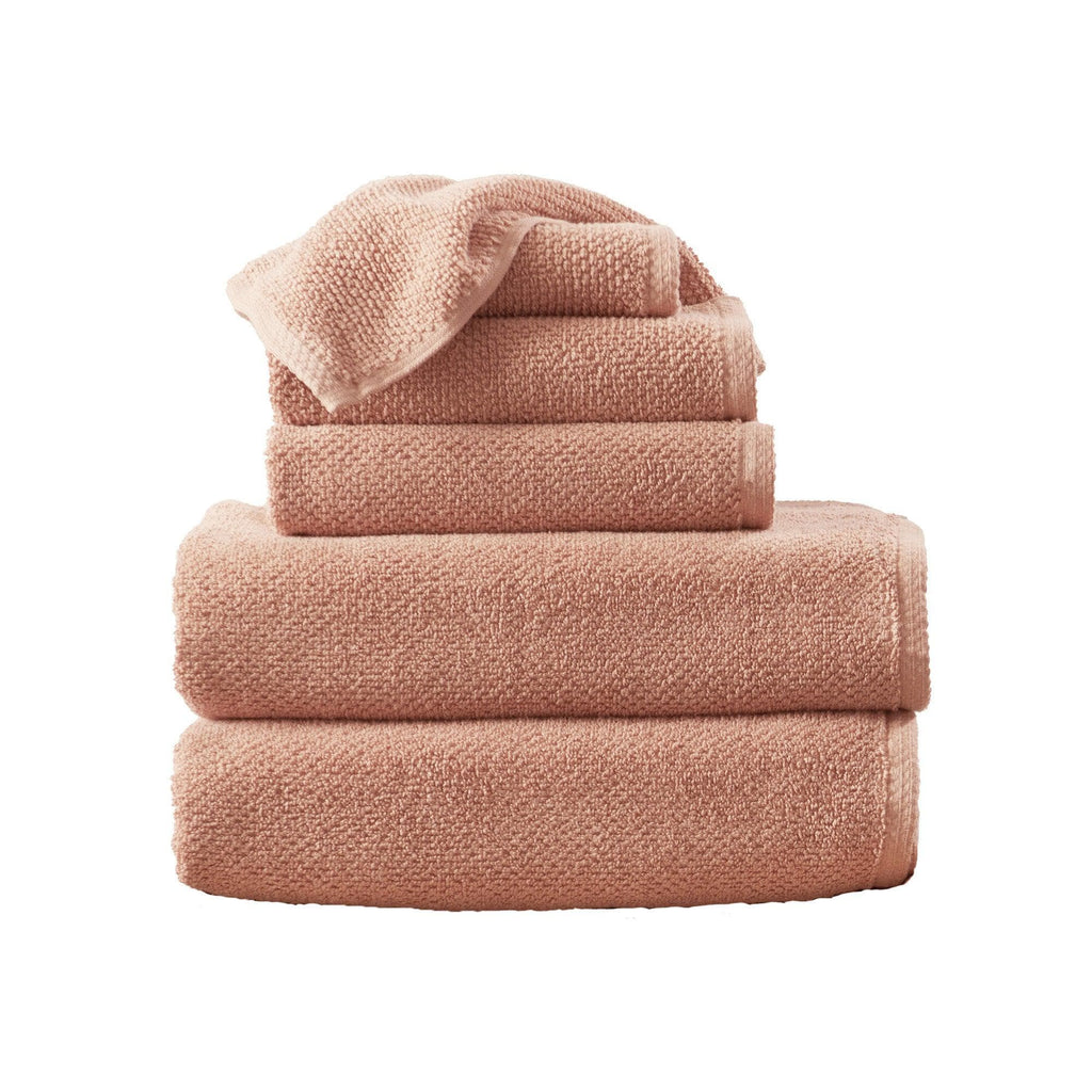 Textured Cotton Bath Towels