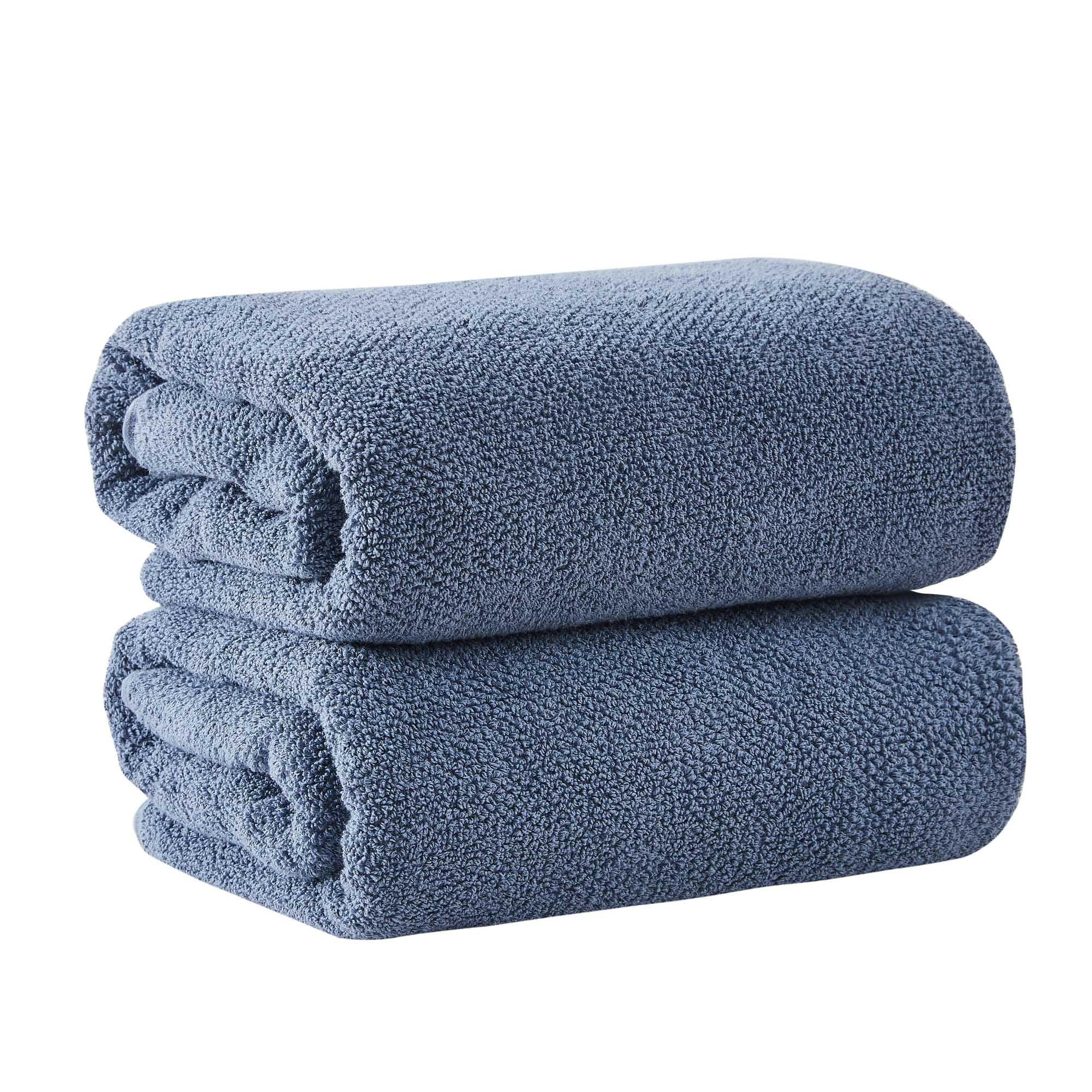 Textured Cotton Bath Towels