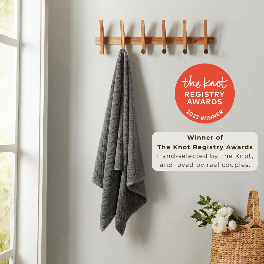 Textured Cotton Bath Towels