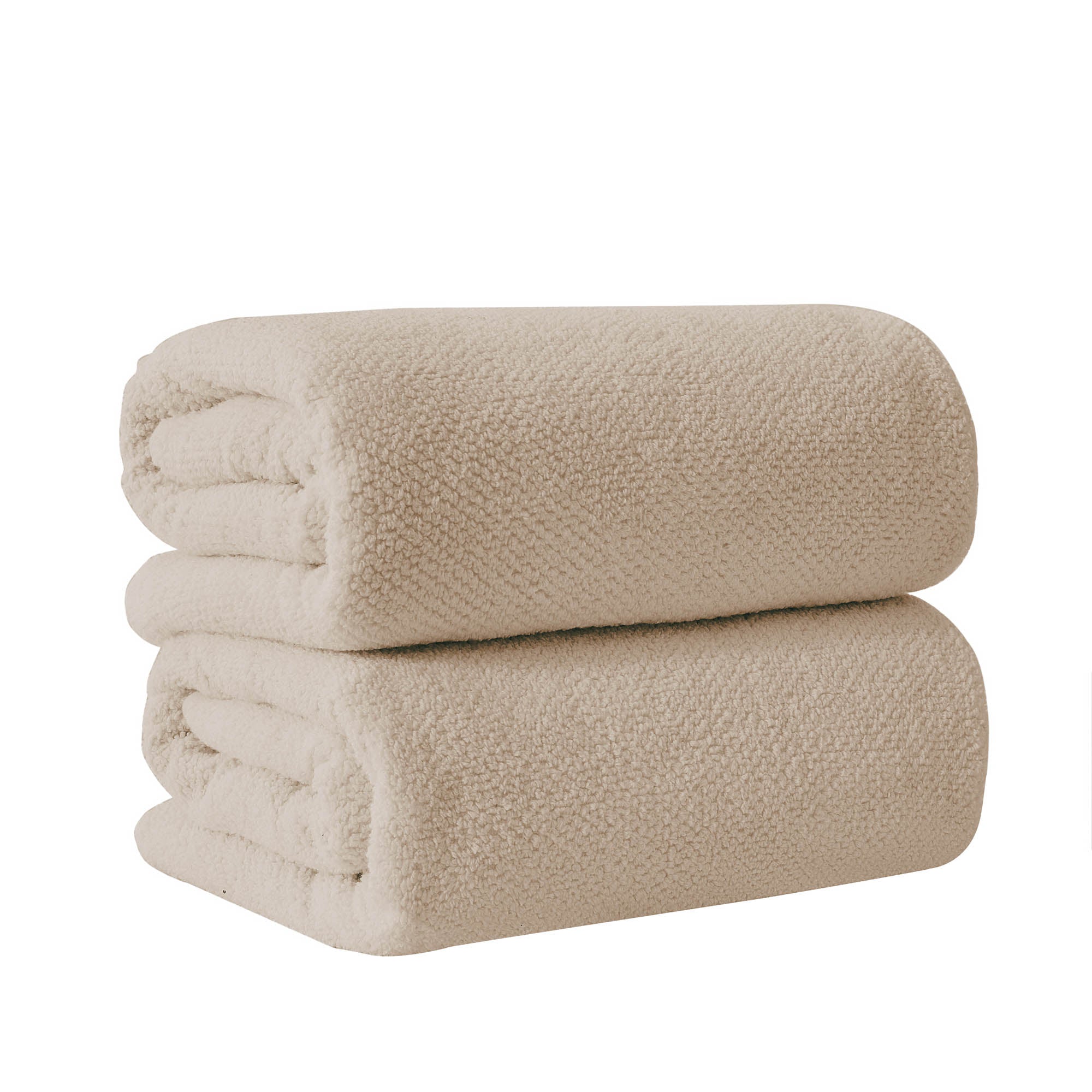 Textured Cotton Bath Towels