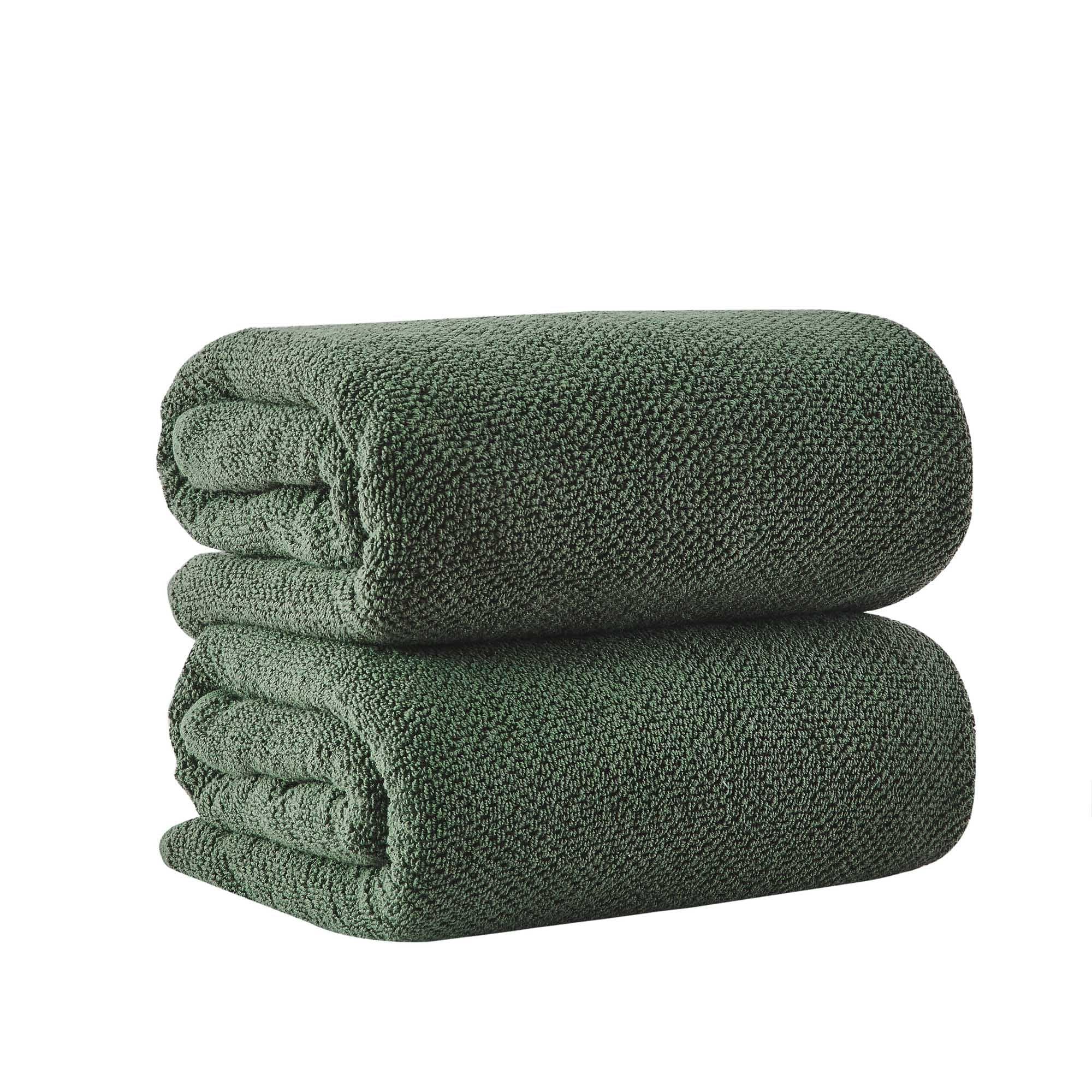 Textured Cotton Bath Towels